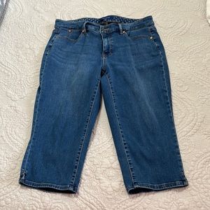 Talbots cropped jeans size 14W